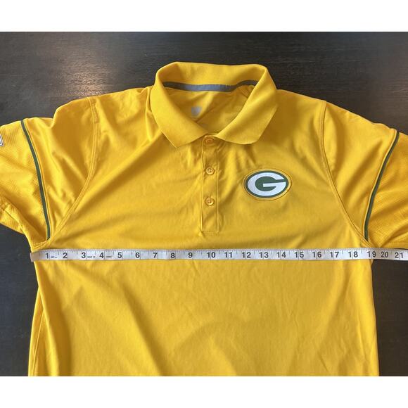 Nike Dri-Fit NFL Green Bay Packers Performance Polo Shirt‎ Men's Small - Picture 7 of 8